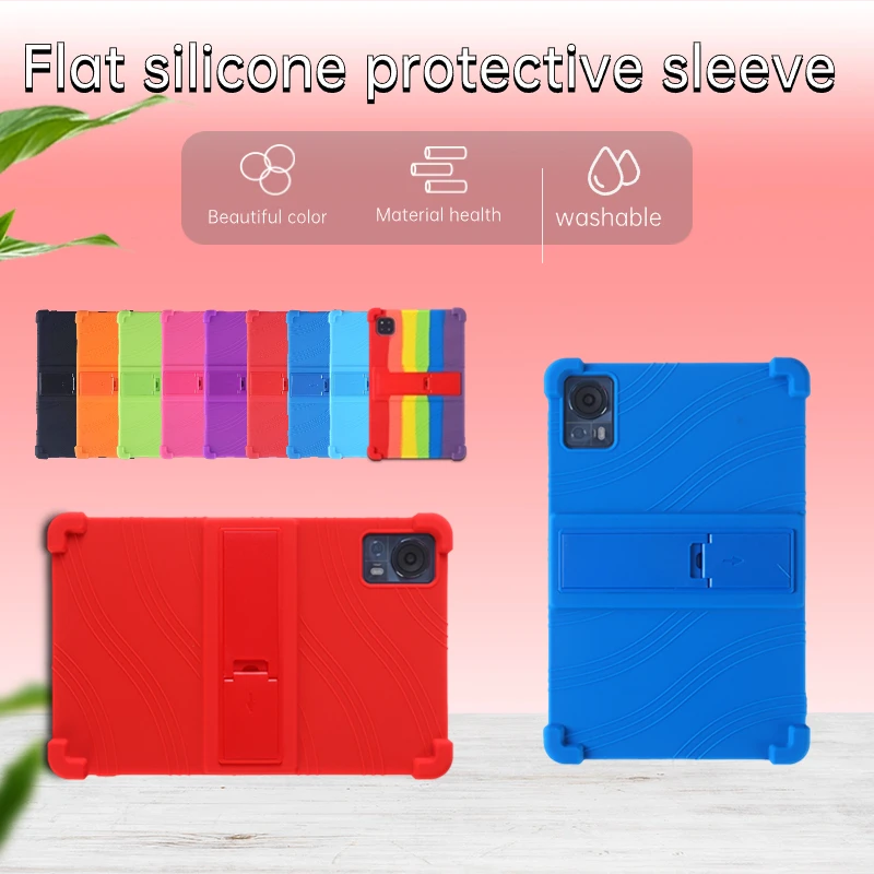 For DOOGEE T30 Pro Tablet Case 11Inch Shockproof Airbags Silicone Ajustable Stand Precise Cutouts Android 13 Cover Soft