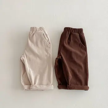 New Soft Corduroy Kids Pants 4