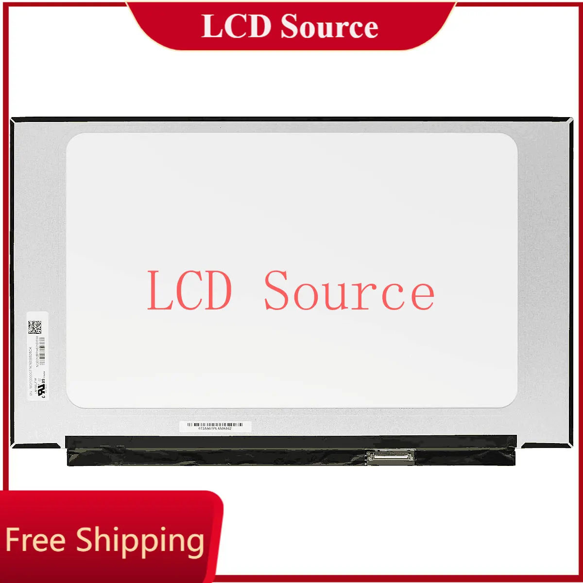 

LM156LF1 F02 15.6 Inch Laptop LCD Screen Display Panel LM156LF1F02 144Hz 72% NTSC FHD Edp 40 Pins For HP Pavilion Gaming 15-DK