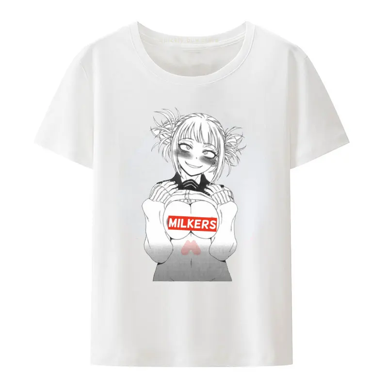 Women\'s -shir T Shirt for Men Sex Manga Japan Anime T Shirts Otaku T-shirts Hentai Waifu Fashionable Sexy Girl Y2k T-shirt Tops