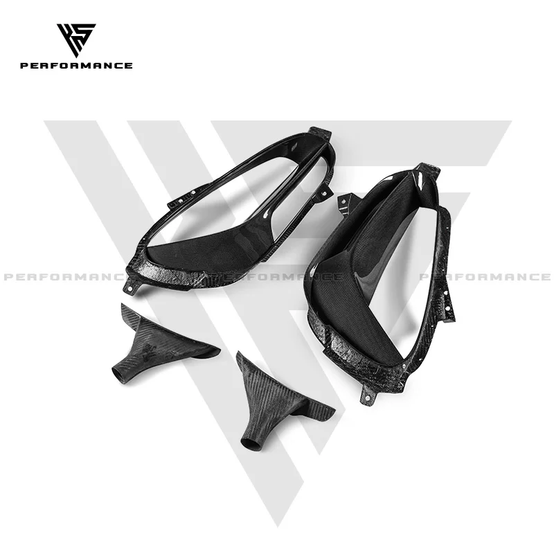 

OEM Style Dry Carbon Fiber Car Accessories Side Air Intake For Ferrari SF90 2019-2022 Carbon Side Air