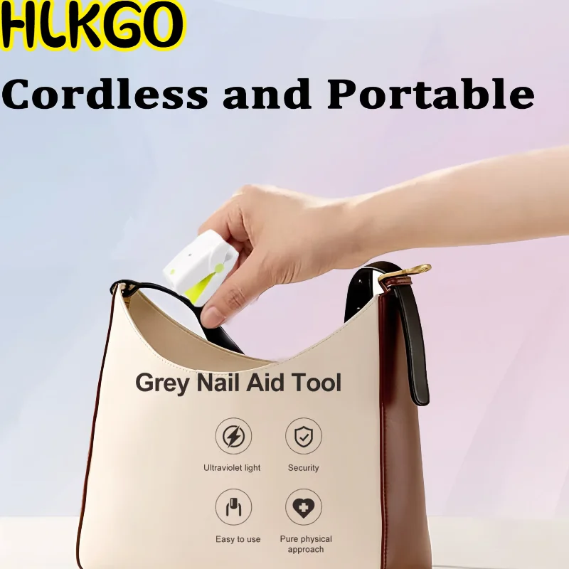 Drug Free Nail Fungus Treatment, Blue Light Therapy Device Kills Fungus Naturally, No Side Effects