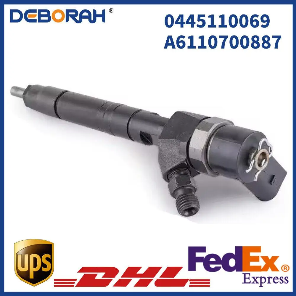 0445110069 New Factory Supply Original Injection Nozzle A6110700887 Common Rail Injector 0445 110 069 for Mercedes Sprinter