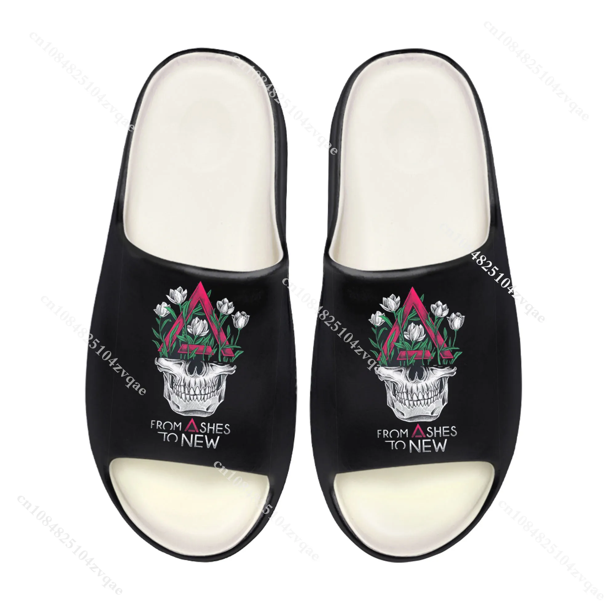 From Ashes to New Soft Sole Sllipers Home Clogs Customized Water Shoes Mens Womens Teenager Stepping on Shit Beach Sandals