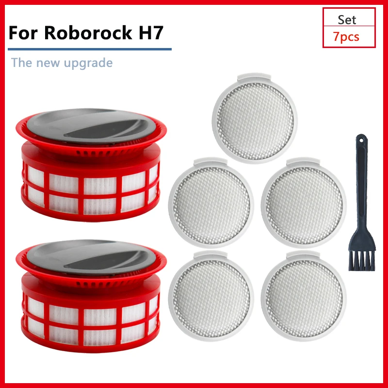 Spare Parts For Xiaomi Robot Vacuum Cleaner Roborock H6 H7 Attachment Replacement Pre-Filter Kit Mop Attachment Home Appliance