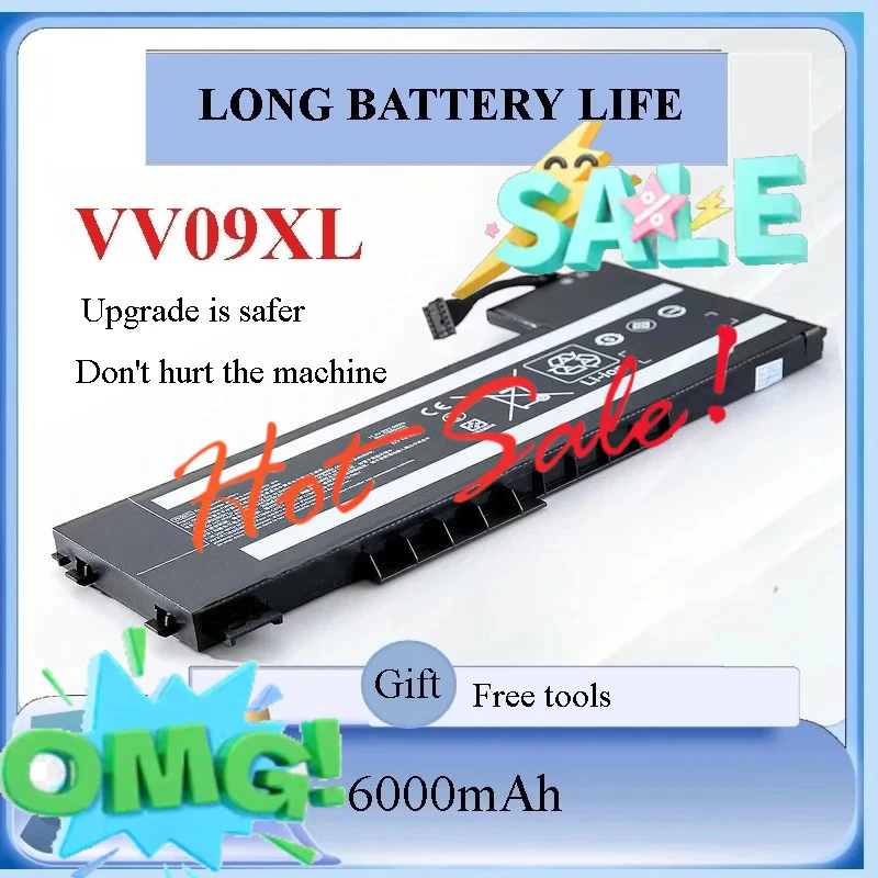 VV09XL Battery For HP ZBook 15 G3 G4 Laptop HSTNN-DB7D HSTNN-C87C 808398-2C1 808398-2C2 808452-005 11.4V 90Wh