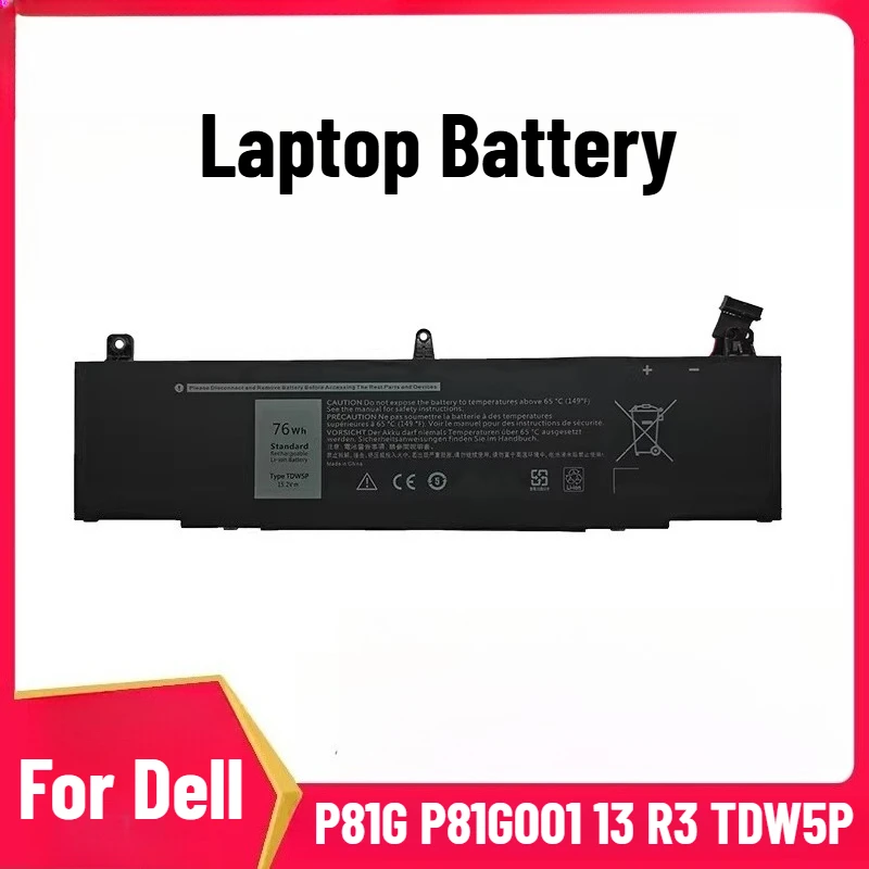 

Аккумулятор для ноутбука Dell Alienware P81G P81G001 13 R3 TDW5P
