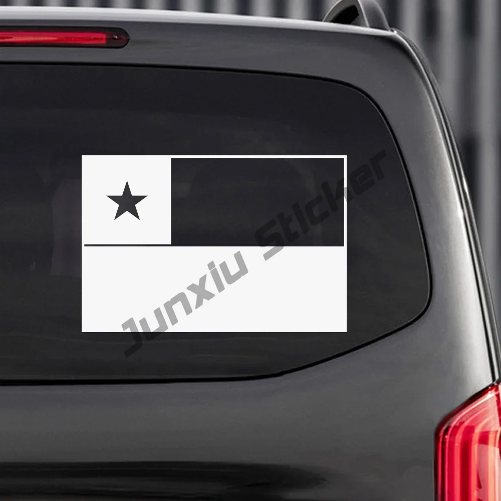Personality Chile Flag Decal Chilean Coat of Arms Sticker Self Adhesive Vinyl Decal Chile Flag Map RCH Car Sticker Accessories