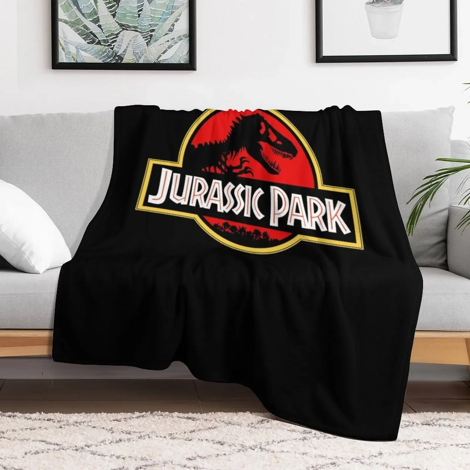 Jurrasic Park Throw Blanket Soft Breathable Blanket for Night Sleeping