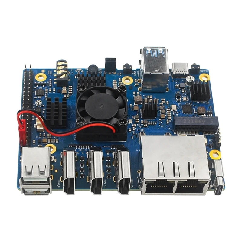 DN59 พัดลมระบายความร้อนที่ทนทานสำหรับ Orange 5 Development Cooler Cooling ฐานอลูมิเนียมความร้อน Thermal Conductive