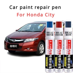 For Honda City Paint Repair Pen Storm Silver Sweet Orange Red Taffeta White Tool Scratches Repair Honda City Car Paint