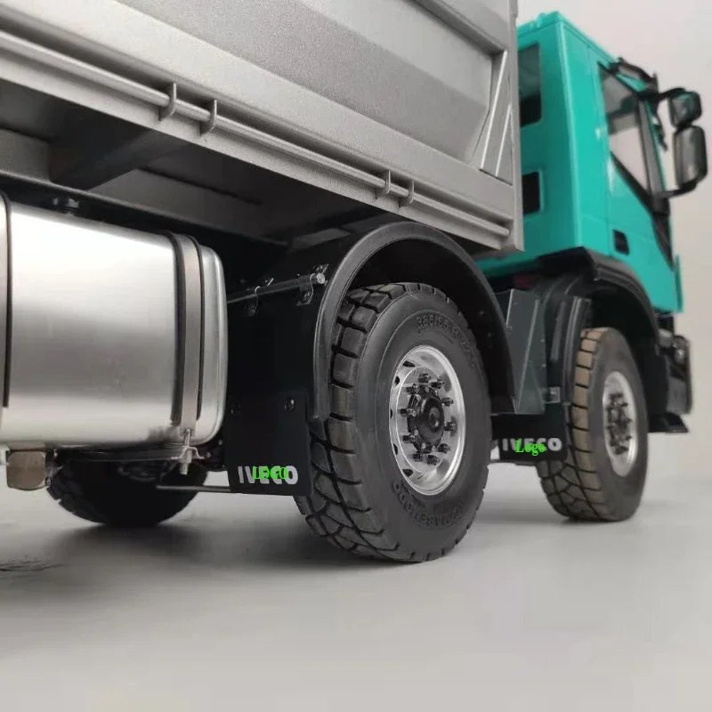 Simulatie Vrachtwagen Enkelwielspatbord Zandplaat Voor 1/14 Rc Trekker-Oplegger Modder Engineering Truck Persoonlijke Doe-Het-Zelf Gemodificeerde Onderdelen