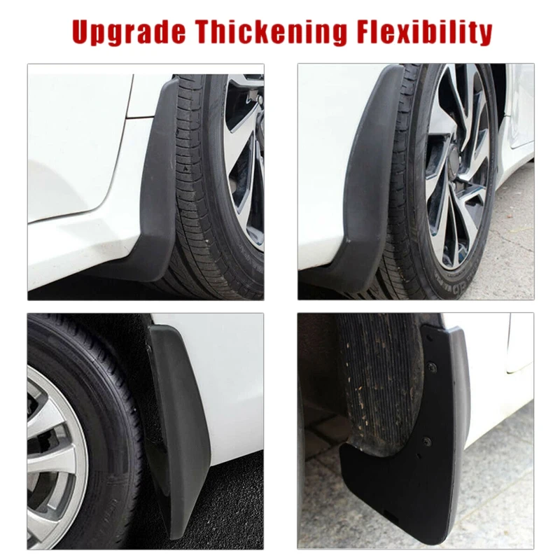 Car Mudguards Front Wheel Fenders Mud Flaps Splash Guards For Mercedes Benz Vito V Class W447 2016-2020 With Side Skirts