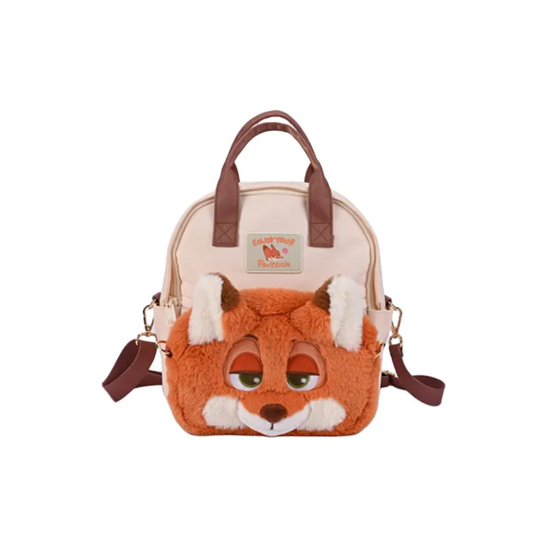 Zootopia حقيبة كتف قطيفة الكرتون جوديث لافيرن هوبس حمل حقيبة سعة كبيرة المحمولة تخزين هدية عيد التنقل