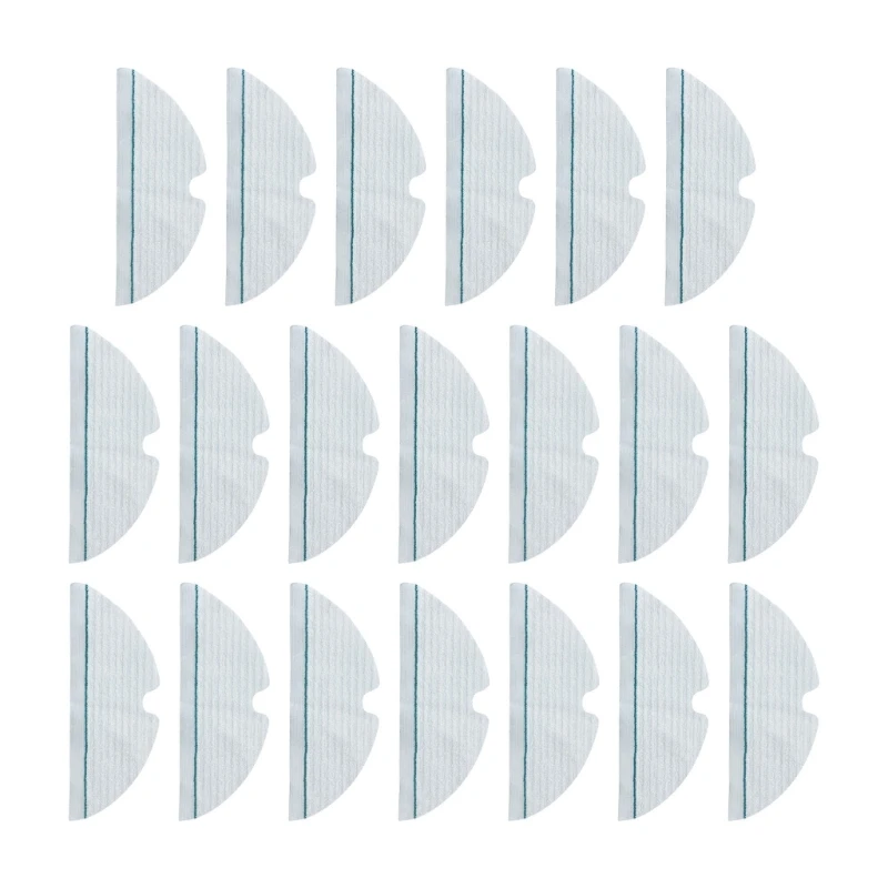 20 Cái/bộ Robot Hút Bụi Lau Vải Giẻ Lau Khô Ướt Lau Miếng Lót Cho T7