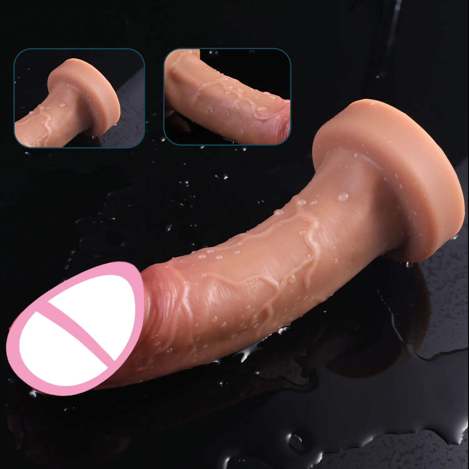 Big Glans Dildos Realistic Silicone Penis ButtPlug Suction Cup Anal Female Masturbation Adult Sex Toys For Women Cheap Cock