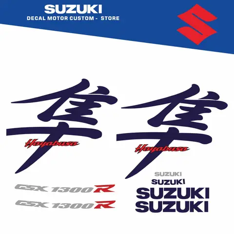 스즈키 GSX-R-1300 HAYABUSA GSXR1300R 용 바디 장식 보호 스티커 오토바이 반사 데칼