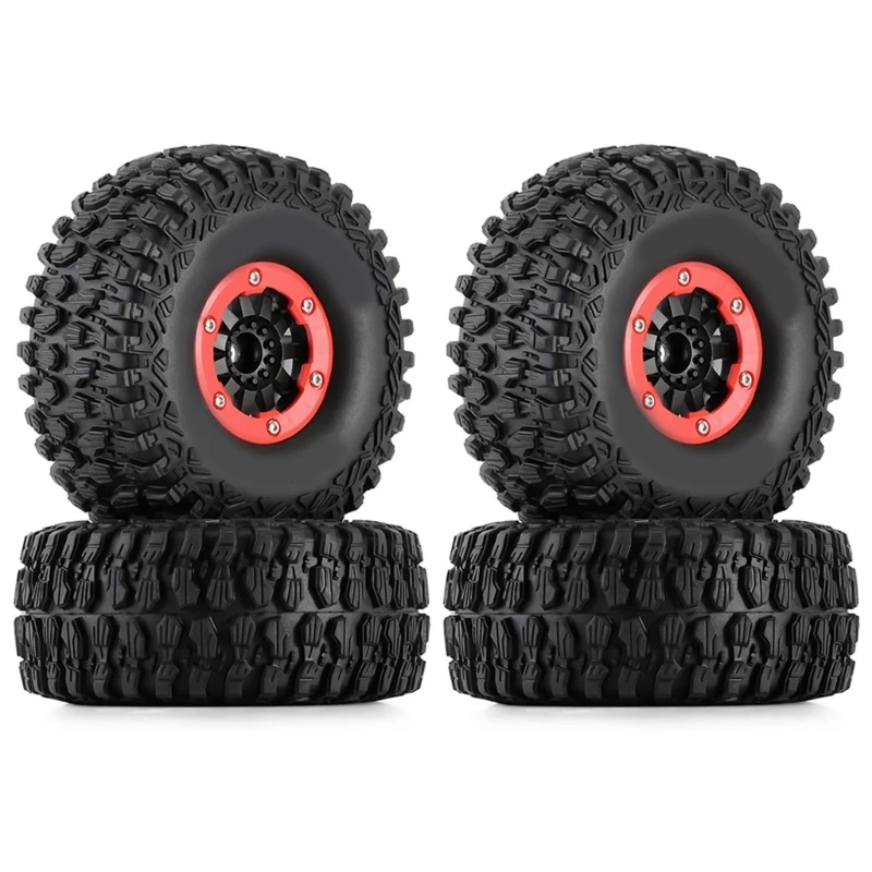 

4PCS Rubber Tyre Remote Control Car Wheel Tires Modified Part for