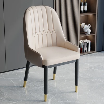 

Modern Simple Household Chairs Small Family Rectangular Restaurant Nordic Dining Chair