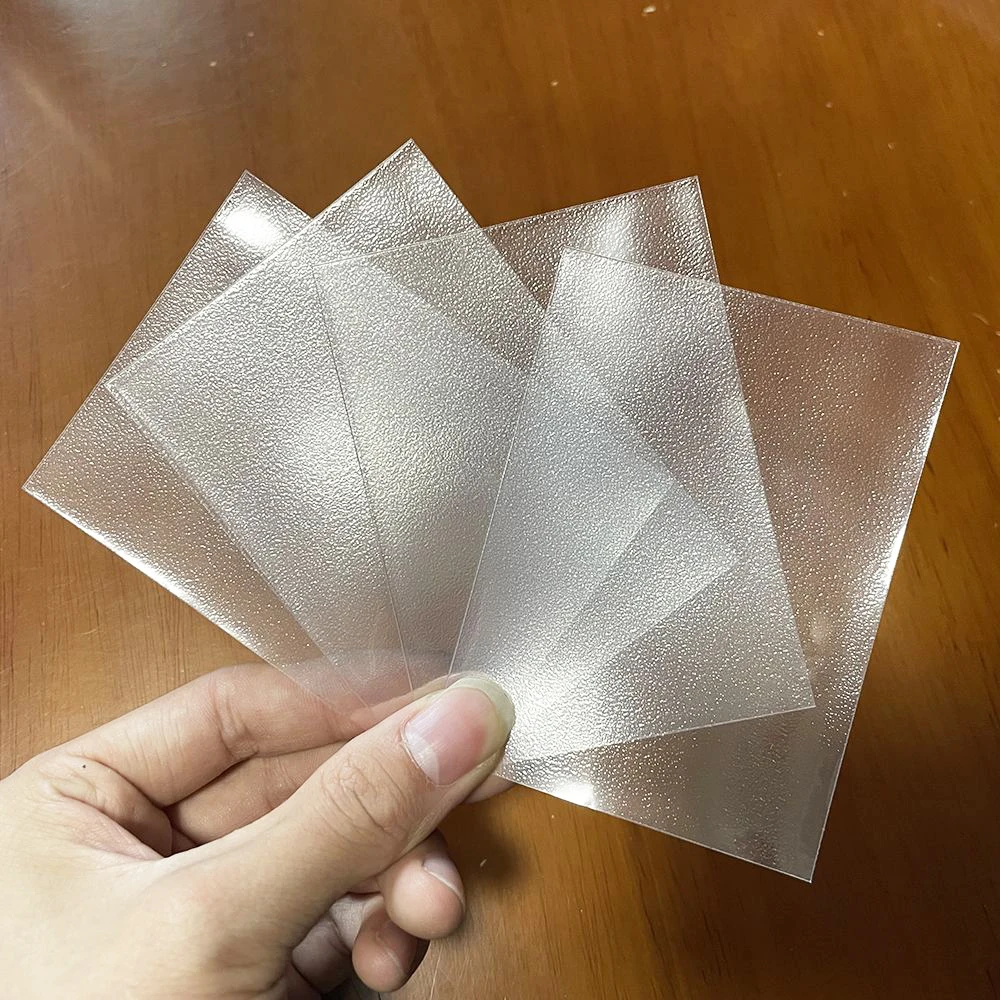 69x94mm Transparent Frosted Card Sleeve Sister Sleeve Outer Sleeve Outer Sleeve 60 pcs per pack Suitable for all kinds of cards