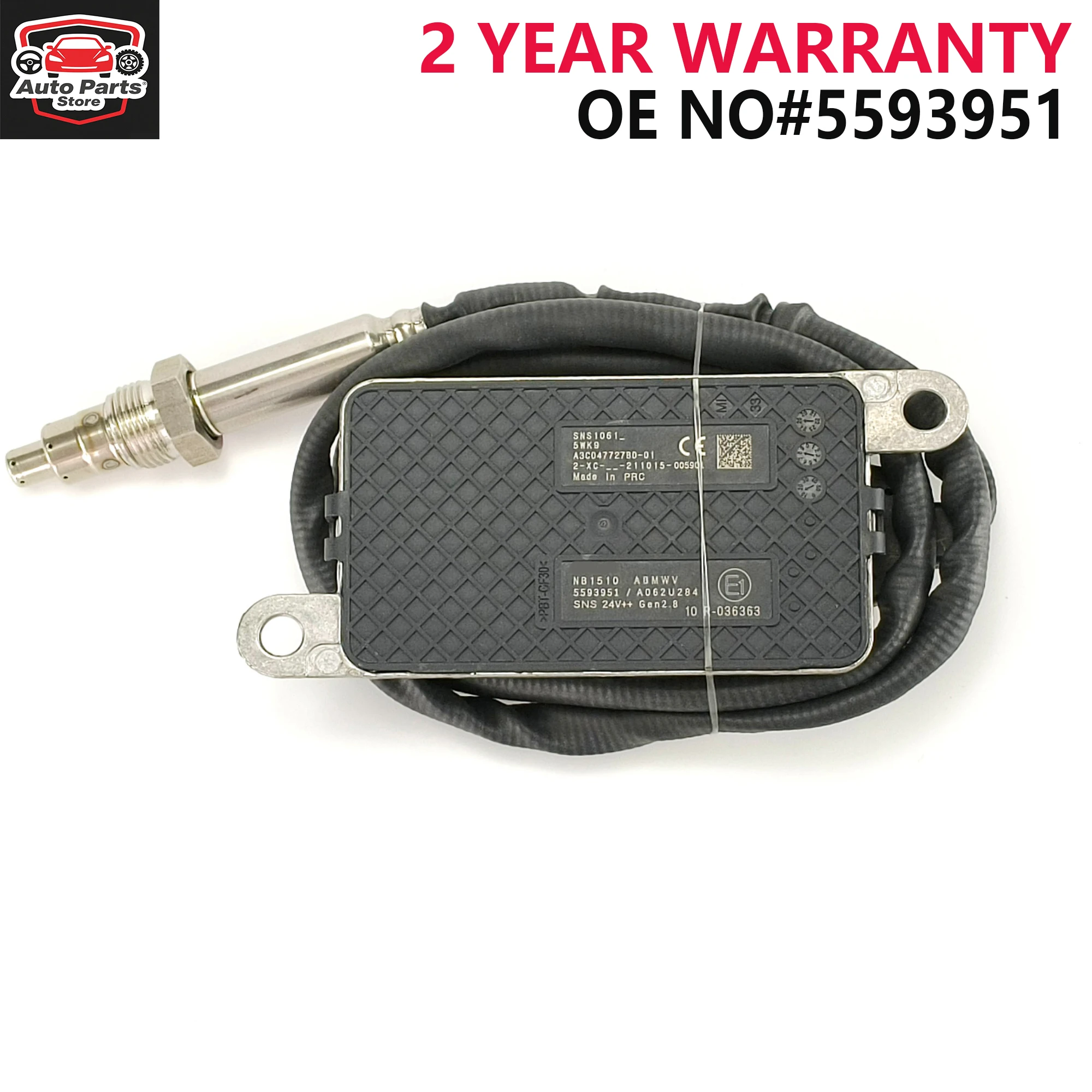 

Nox Sensor 5593951 SNS1061 High Quality Nitrogen Oxide Sensor Fits For CUMMINS 24V