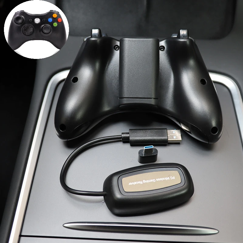 For Tesla Model 3 Y S X Game Handle Wireless Screen Controller TV Tablet PC Joystick Suitable for XBox Car Accessories 2021-2023