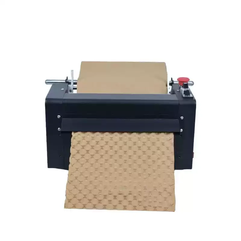 Buffer Kraft Foam Paper Filling Wrap Folding Roll Paper Kraft Paper Automatic Foam Forming Machine