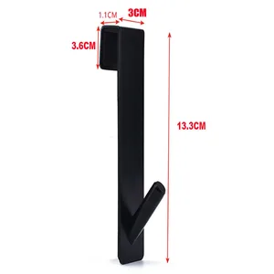 Edelstahl-S-Form-Badezimmerbadezimmer, Kleiderbügelrückhalter, Halterdusche, Glaskabid 4 Hauptverkauf Oakley Medusa -Brille - №2