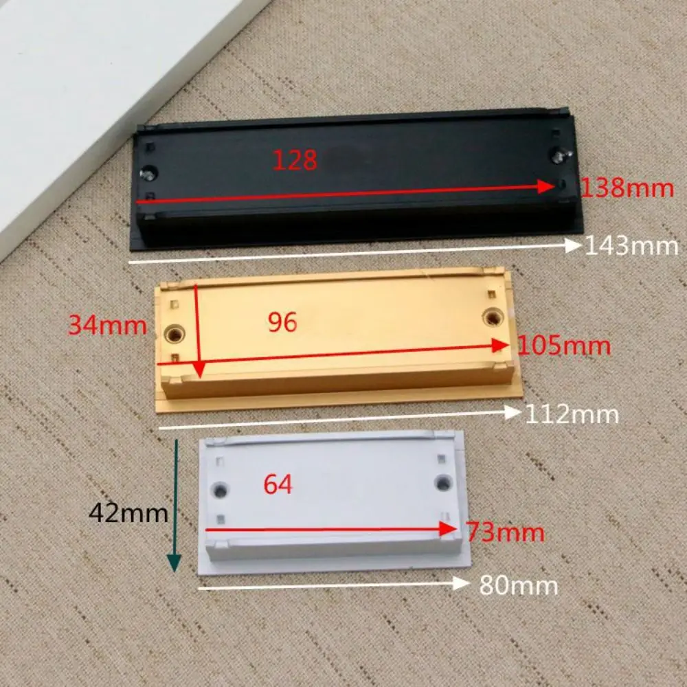 for Drawer Drawer Accessory Finger Pulls for Sliding Door Door Handles Cabinet Pulls Finger Flush Pulls Barn Door Handles