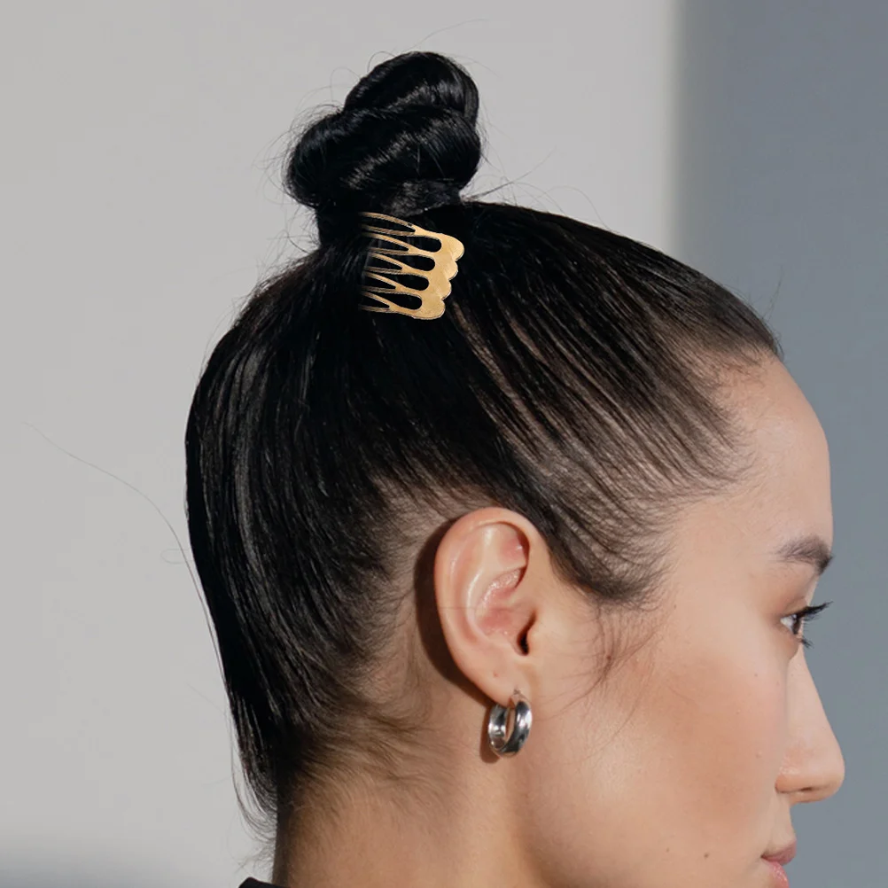 

5 шт. аксессуары для волос, расческа для женщин, аксессуары, декоративные зажимы, расчески для гуди, тонкая женская сторона