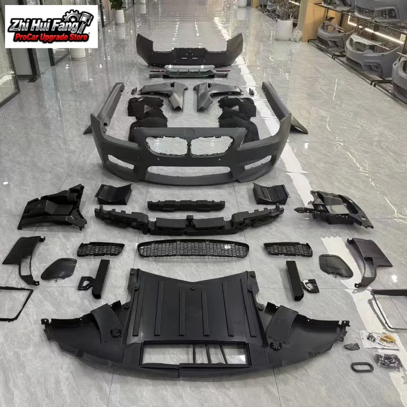 

suitable for BMW 6 Series New Red Plastic Front Rear Bumper Side Skirt F06 F12 M6 Style Bodykit