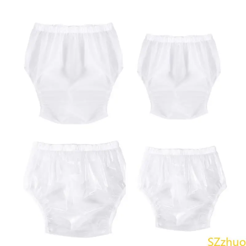 

Leakproof Diaper Protective Briefs Water Resistant Washable Unisex Diaper Covers