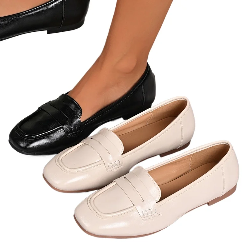 

Новая модель Upaded, женские туфли Le Fou на плоской подошве из мягкой кожи, повседневная обувь Single Oes