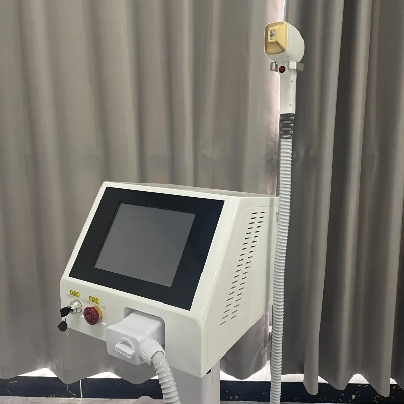 808 Diode Laser Hair Removal Machine 2000W 755 808 1064nm 3 Wavelengths Cooling Head Painless Laser Epilator Face Body Machine