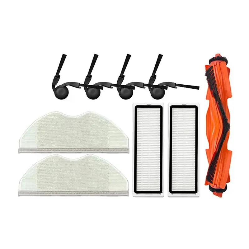 

Для Xiaomi S40/OV81 запасные аксессуары основная боковая щетка ткань для швабры Hepa фильтр запасные части для робота-пылесоса