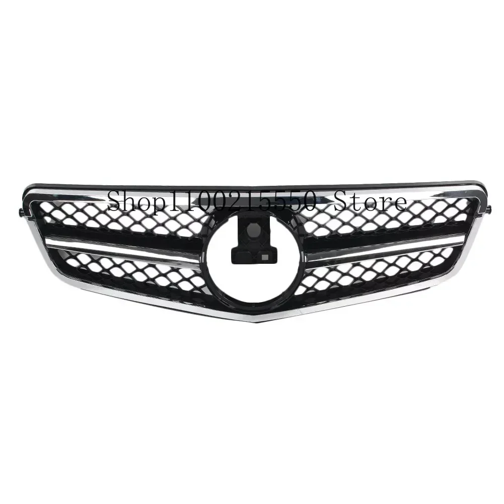 Car Front Grille Grill For Mercedes Benz C-Class W204 C180 C200 C260 C63 2007 2008 2009 2010 2011 2012 2013 2014 w/ Emblem fast