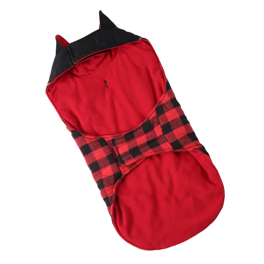 

1Pcs Pet Christmas Outfit Dog Raincoat Lightweight Waterproof Jacket for Puppies Skin-Friendly Breathable Winter Costume