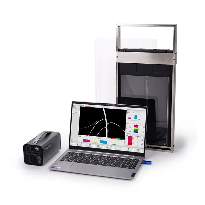 Planar multi-level image monitor plant root growth dynamic detector