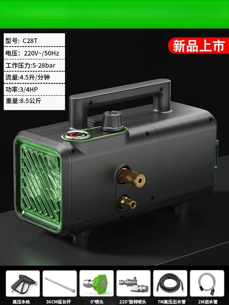 High quality 220V air conditioner cleaner, evaporator cleaning pump, rechargeable wireless electric car washerJ600T durable