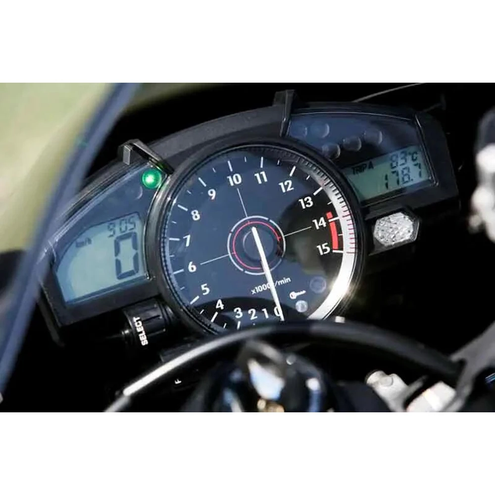 Speedometer Odometer Instrument Housing Case High Quality Plastic ABS  Tachometer Gauge Cover For Yamaha YZF R1 2007 2008 Covers