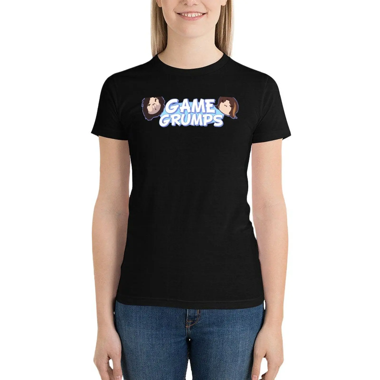 Game Grumps T-Shirt cute tops summer tops rock and roll t shirts for Women