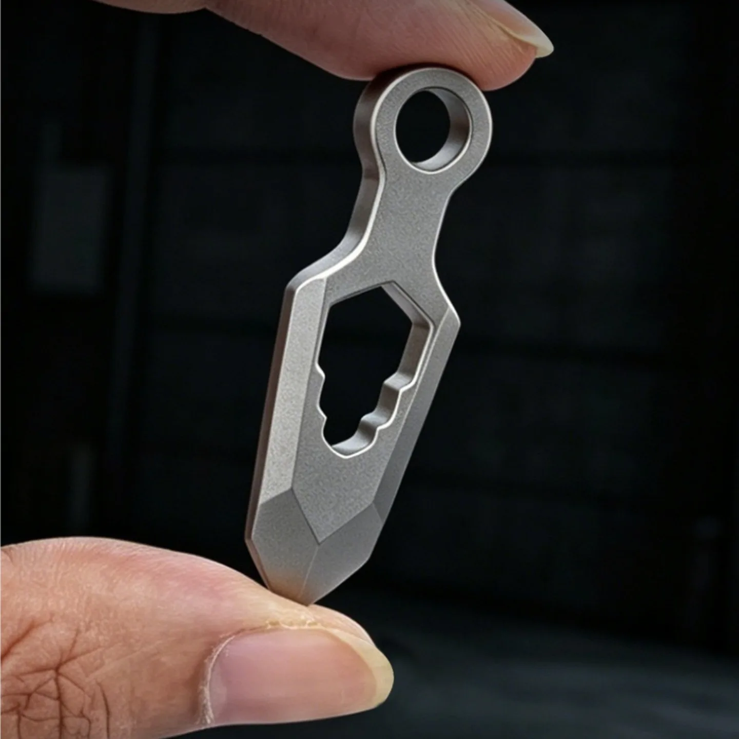 NEW Titanium Alloy Multi-functional Tool Wrench Bottle Opener EDC Personalized Titanium Alloy Accessory Pendant