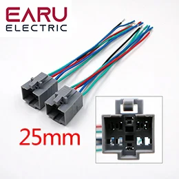 16mm 19mm 22Mm 25mm Power Cable Socket Connector For Metal Push Button Switch Wiring 2-6 Wires Stable Lamp Light Button 15cm