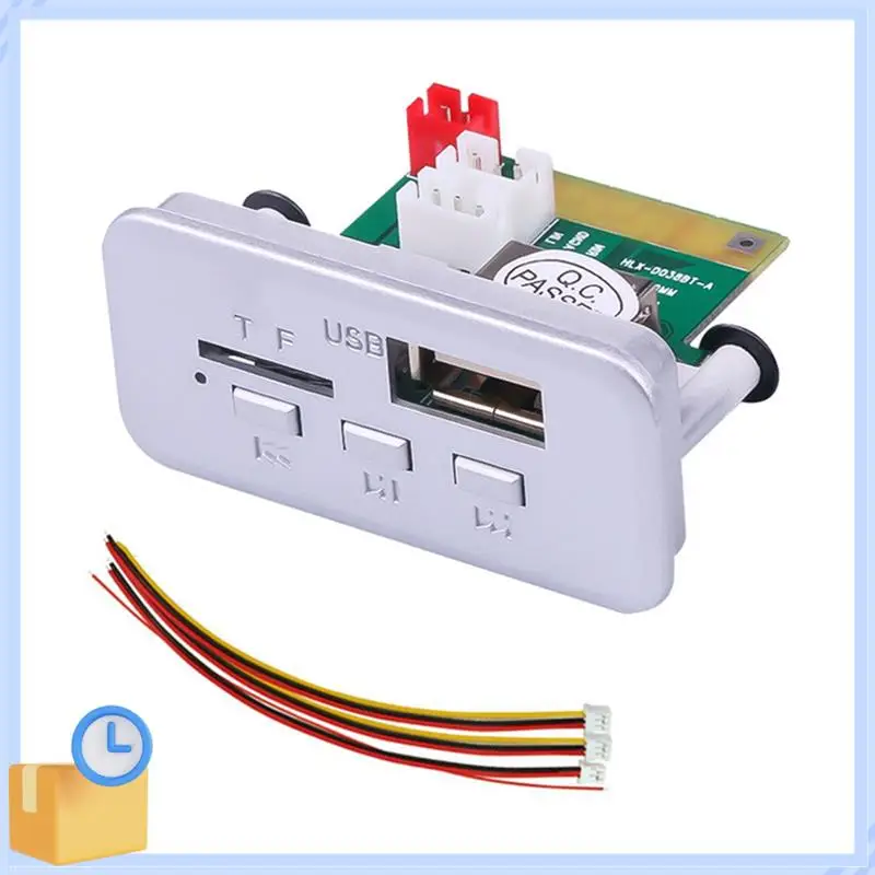 Popular bluetooth 5.0 mp3 wma ape placa decodificação áudio do carro usb tf rádio fm módulo handsfree mp3 player para alto-falante fácil de usar 1