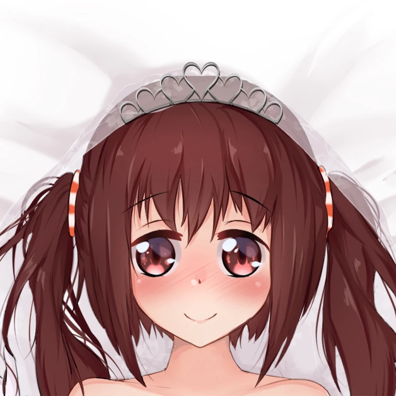 

Dakimakura Anime Pillow Cover Nakano Azusa Double Sided Print 2Way Cushion Cover Xmas Gifts