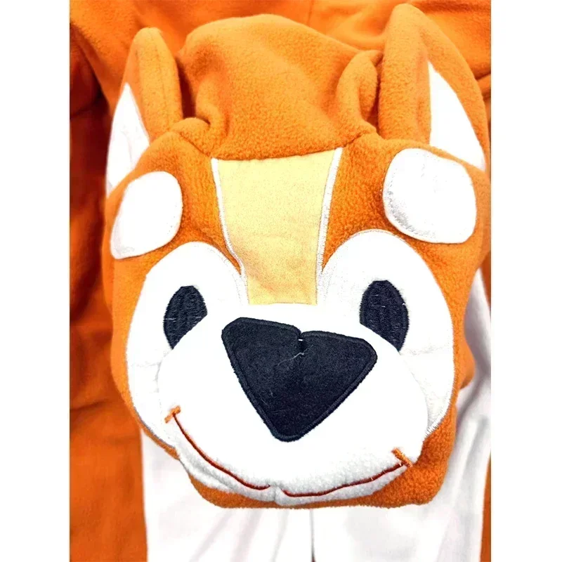 Cartoon Bluey Pajamas Onesies Adult One-Piece Pijama Cartoon Jumpsuit Full Body Sleepwear Fleece Anime Cosplay Costume