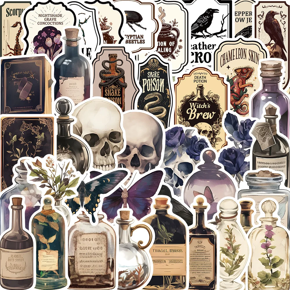 50PCS Dark Aestheti… - image