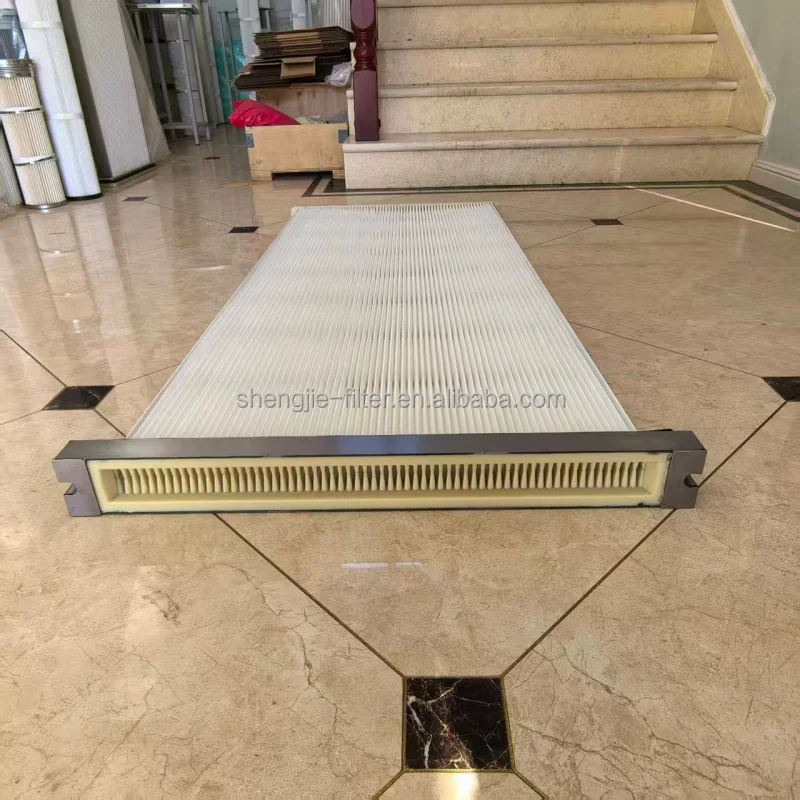 

Industrial Grade Anti-static Flat Polyester Dust Collector and High-efficiency Air Dust Collector