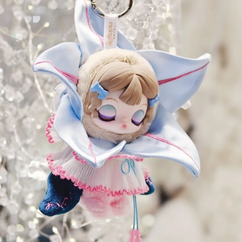 Caja Sorpresa de la Serie Softopia Viora Floraison Libre, Caja Misteriosa, Bolsa de Peluche, Figura de Acción, Muñeca, Colgante, Juguete, Regalos