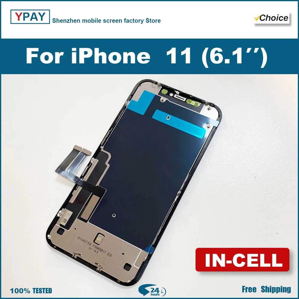 Choice Grade AAAA+ For iPhone X XR 11 LCD Display With 3D Touch Screen Digitizer For iPhone 11Pro 12 12proMax 13 14 NoDead Pixel